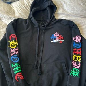 Men’s chrome hearts hoodie multi color cross 100% authentic or your money back !